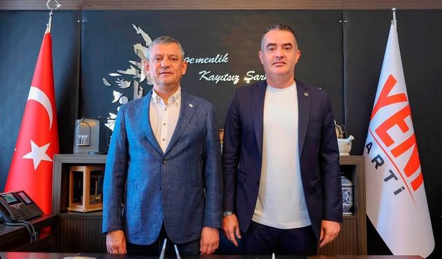 Özgür Arıcı’dan Özgür Özel’e ziyaret