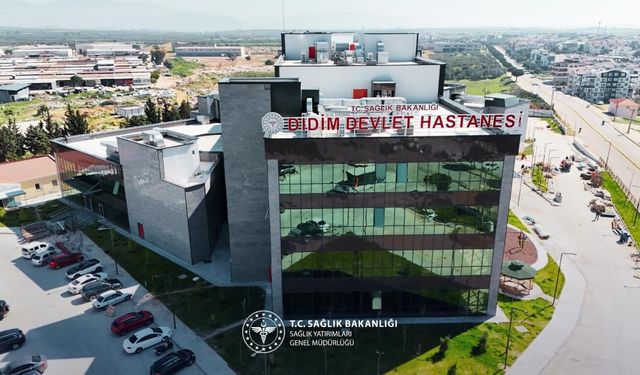 Sarıbaş duyurdu:  Didim Devlet Hastanesi’ne yeni yoğun bakım ünitesi