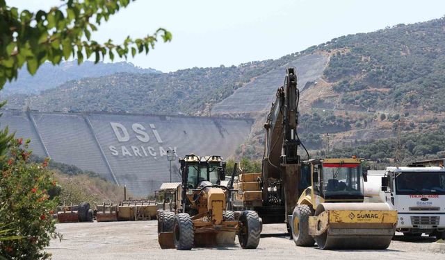 Sarıçay Barajı’nda son durum