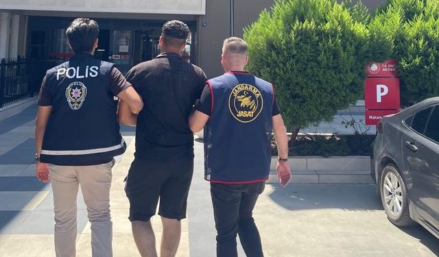 Söke’de 25 yıl hapis cezası bulunan firari yakalandı
