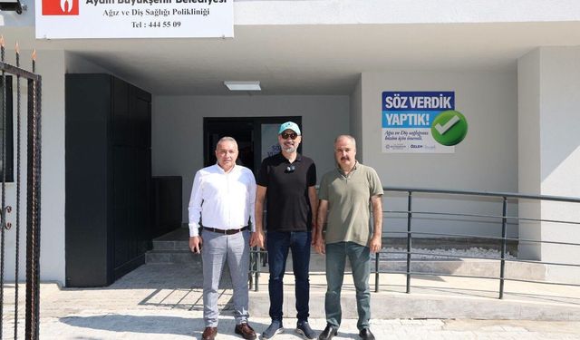 Söke’de ağız ve diş sağlığı polikliniği hizmete açıldı