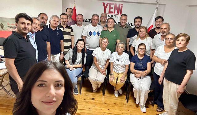 YENİ Parti heyecanlı : Nazilli’de görev dağılımı yapıldı