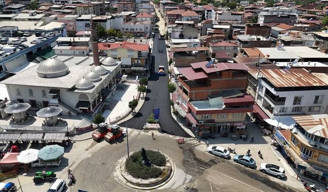 Yenipazar’da 2. etap asfalt çalışmaları başladı