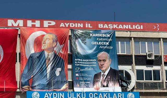 MHP Aydın’dan pankartlı davetiye
