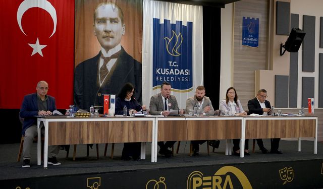Kuşadası Belediye Meclisi Eylül ayı Olağan Toplantısı'nda buluşacak