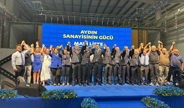 AYSO’da Maraş ve ekibinden gövde gösterisi: Başkan Maraş "Aydın sanayisini çok daha ileriye taşıyacağız"