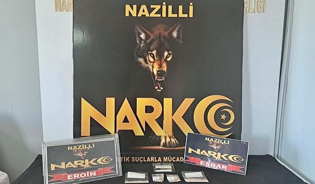 Nazilli’de uyuşturucu operasyonu: 3 şüpheli tutuklandı