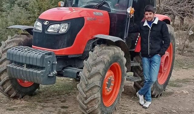 Genç çiftçi feci şekilde hayatını kaybetti
