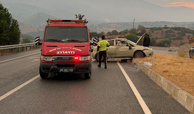 Aydın'da bir kaza daha: 4 yaralı