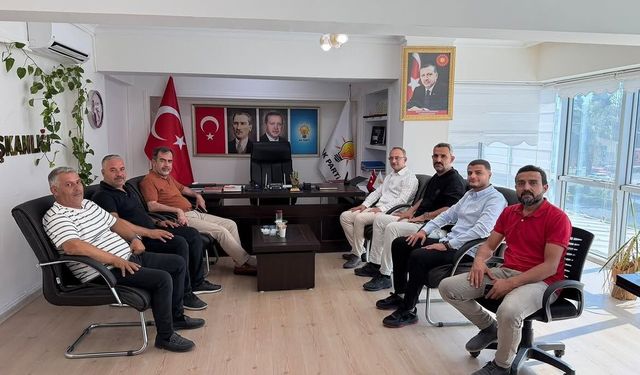 AK Partili Erdem’den Didim teşkilatına sürpriz ziyaret