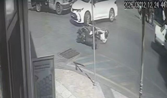 Aydın'da motosiklet sürücüsü ölümden döndü