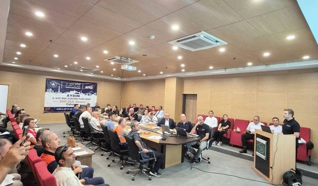 Aydın AFAD koordinasyonunda deprem çalıştayı yapıldı