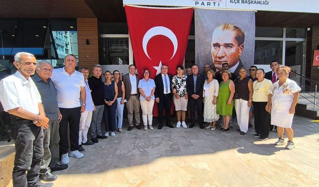 Aydın milletvekili Karakoz'dan YENİ Parti'ye ziyaret
