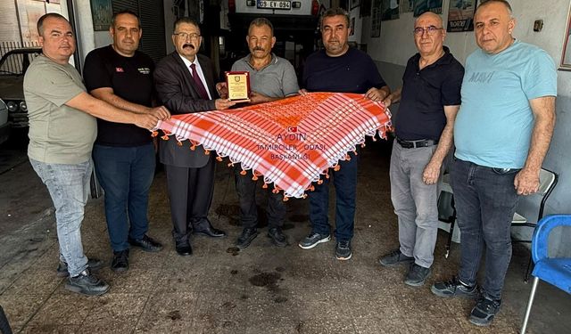 Aydın Tamirciler Odası, yılın ahisini seçti