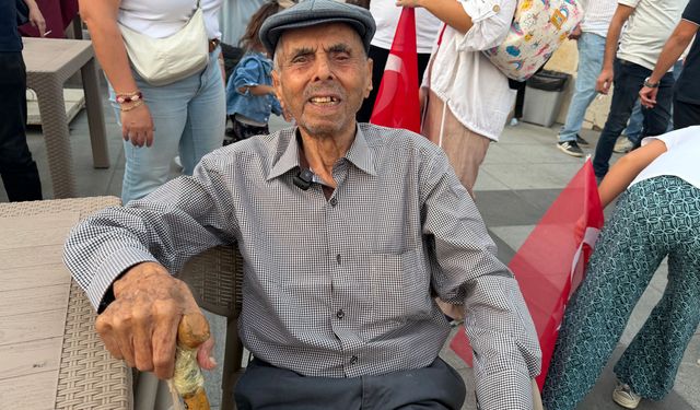 Aydın’da 101 yıllık çınar: Mehmet Amca
