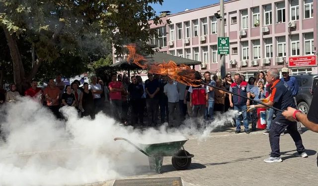 Aydın’da gerçeği aratmayan afet tatbikatı