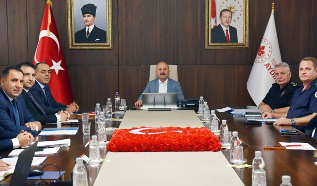 Aydın’da yeni eğitim yılı öncesi güvenlik zirvesi
