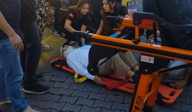 Aydın’da yolcu otobüsü yayaya çarptı
