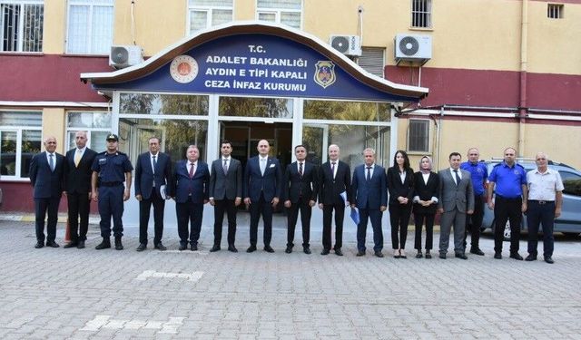 Başsavcı Arısoy, Aydın E Tipi Cezaevi’ndeki çalışmaları değerlendirdi