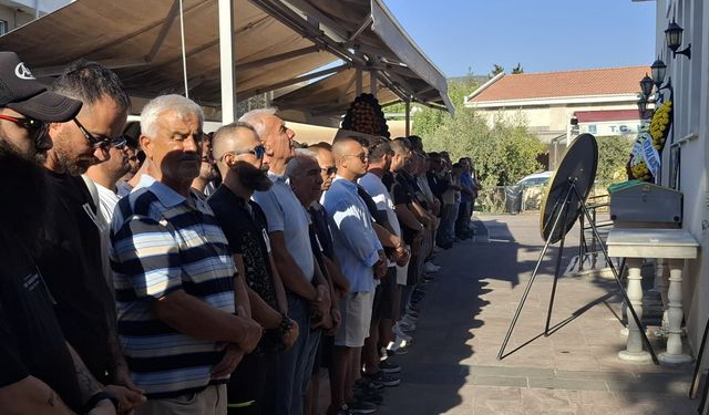 Kuşadası'nda hüzünlü pazartesi: Bora Özsoy ebediyete uğurlandı