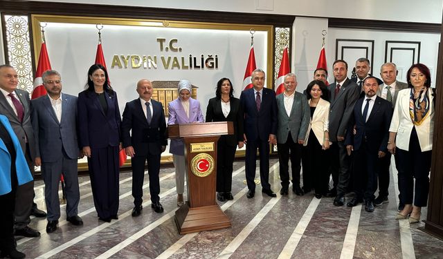 Bakan Göktaş Aydın’da: İlk durağı Valilik oldu