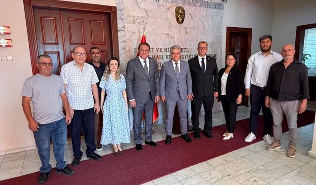 CHP Aydın heyetinden Kaymakam Keklik’e ziyaret