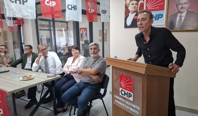 CHP'li Şimşek'ten YENİ Parti'ye Kuşadası'ndan sert sözler