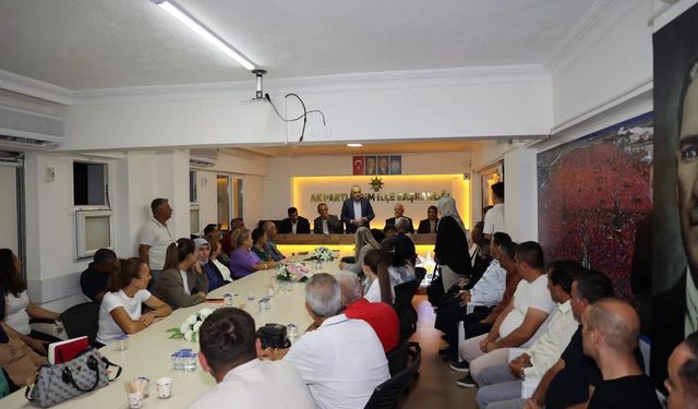 Didim AK Parti’de Daraltılmış ilçe danışma meclisi toplantısı yapıldı