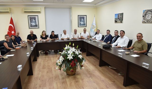 Didim Ticaret Odası Banka Müdürlerine üyelerinin sorunlarını aktardı