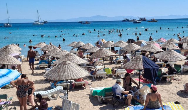 Didim'de Eylül'de deniz keyfi