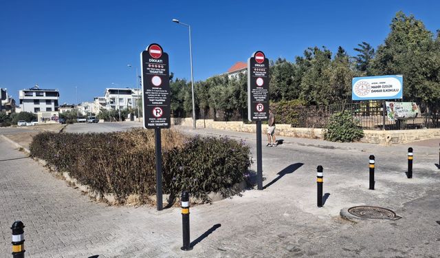 Didim’de velilerden okul önüne trafik ışığı talebi