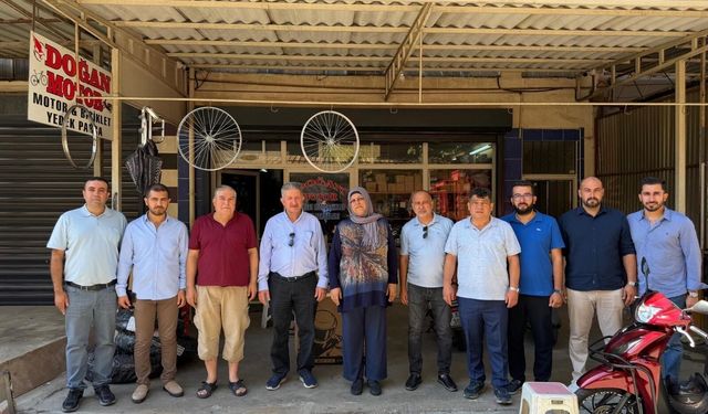 Eski Sanayi "Arslan" dedi: Mavi listeden seçim turu, esnaftan tam destek
