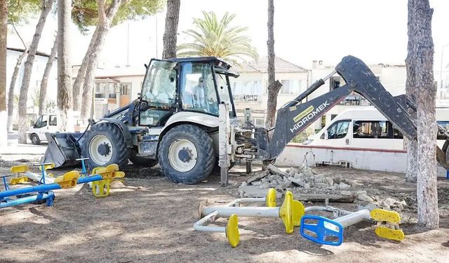 Germencik’te park yenileniyor: Başkan Zencirci: "Estetik bir görünüme kavuşturacağız"
