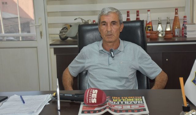 Karacasu'da Şoförler Odası Başkanı Gülgen, esnafın sorunlarını anlattı