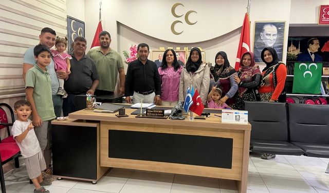 MHP İncirliova’da yeni üyelerle güçleniyor