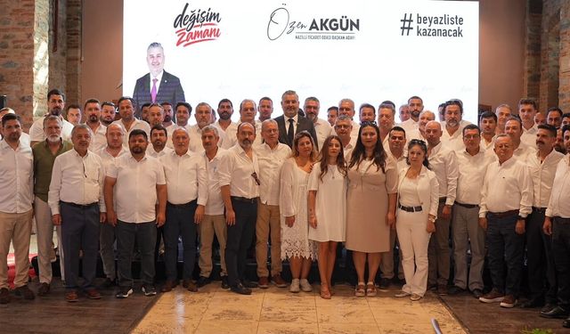 NTO seçimlerinde Beyaz liste vizyonu, Özen Akgün’den mega proje