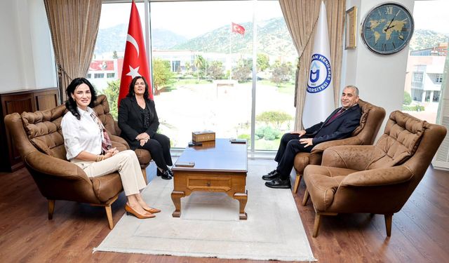 Sarıbaş ve Çerçioğlu’ndan ADÜ’ye ortak ziyaret