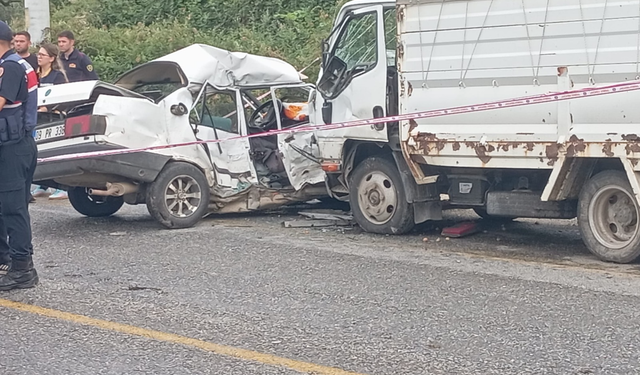 Baba ve oğlunu ölüm ayırdı: Bozdoğan’da kahreden kaza : 1 ölü
