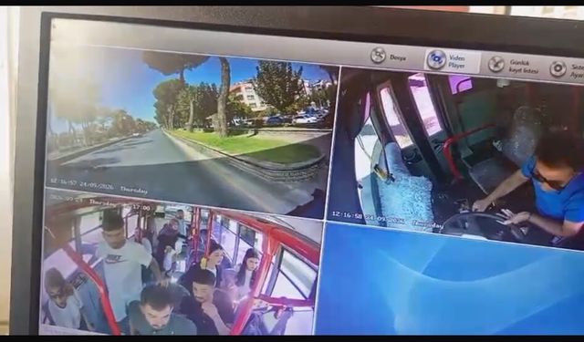 Aydın’daki feci kaza kamerada