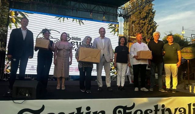 8. Didim Zeytin Festivali ödül töreniyle sona erdi; 13424 kişiyle rekor kırıldı
