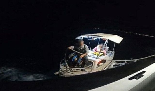 Aydın'da iki kişinin imdadına sahil güvenlik yetişti