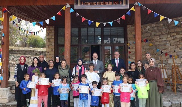 Afrodisias'ta çocuk atölyesi oluşturuldu