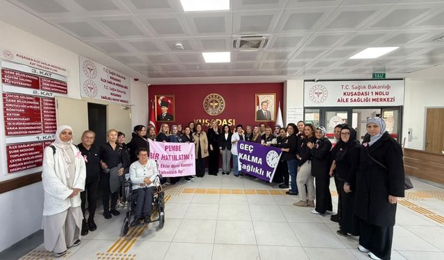 AK Parti'li kadınlardan meme kanseri için anlamlı farkındalık