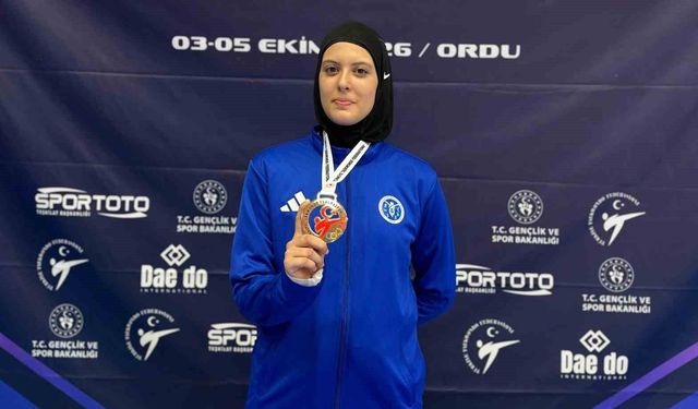 Aydın BŞB sporcusu Köseoğlu, Türkiye şampiyonu oldu