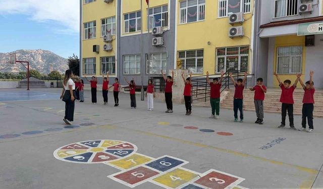 Aydın’da miniklerin antrenmanları devam ediyor