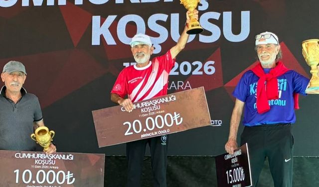 Aydın'ı gururlandırdı: 75 yaşında Türkiye Şampiyonu oldu