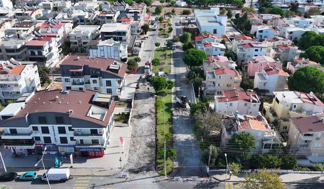 Didim Belediyesinden Kent genelinde yol yapım ve düzenleme çalışmaları
