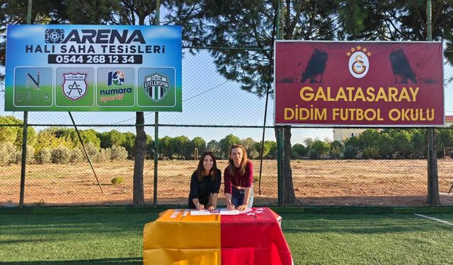 Didim’de 10 Numara Sportif Futbol Okulları ile Didim GS Futbol Okulu’ndan güç birliği