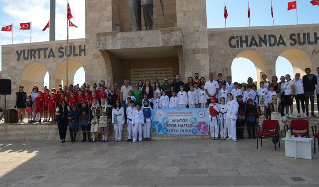 Didim’de Amatör Spor Haftası Coşkusu yaşandı