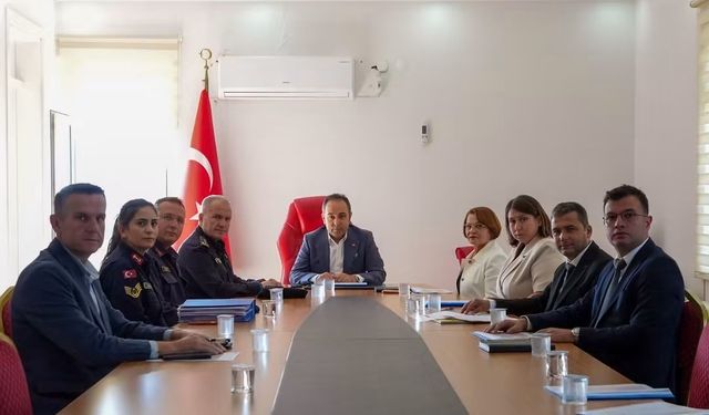 Didim'de okul güvenliği toplantısı gerçekleştirildi